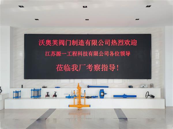 江蘇源一工程科技有限公司各位領(lǐng)導(dǎo)蒞臨公司考察指導(dǎo)